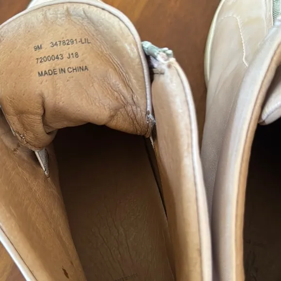FRYE Beige Leather High-Top Sneakers with Zipper