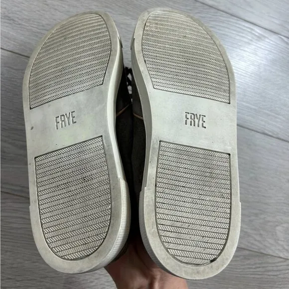 Frye Gemma Tassel Leather Slip On Loafers Shoes