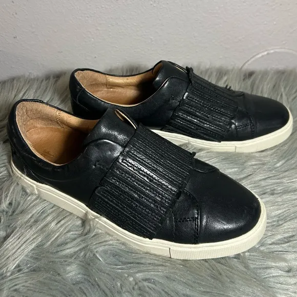 FRYE Ivy Gore Leather Slip-On Sneakers Size 8M