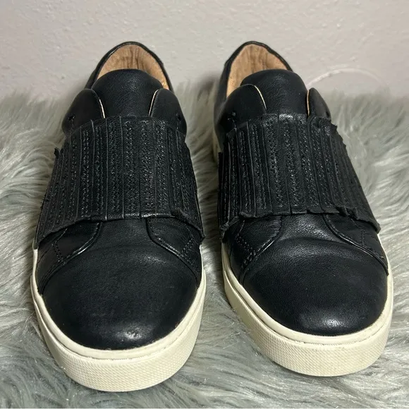 FRYE Ivy Gore Leather Slip-On Sneakers Size 8M
