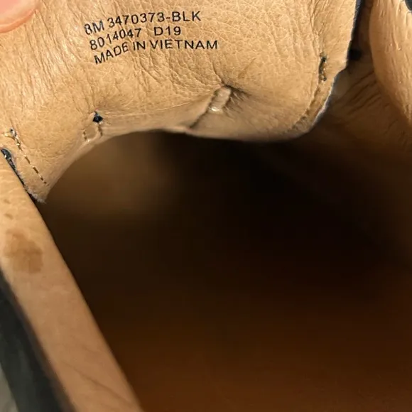 FRYE Ivy Gore Leather Slip-On Sneakers Size 8M