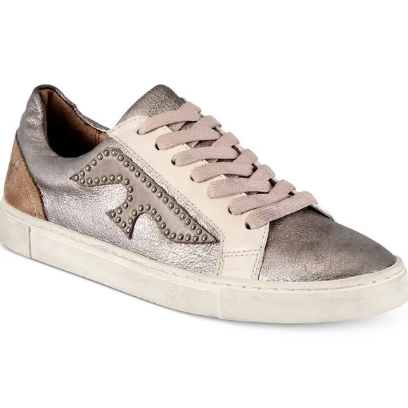 Frye Ivy Logo Patch Low Top Sneakers