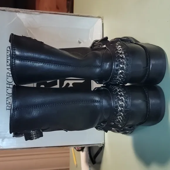 Frye Jenna Chain Moto Boot
