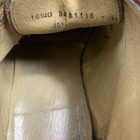 Frye Men's Boots Shoes Ankle Chukka Brown Leather 3481116 Size 10.5 D Lace Up