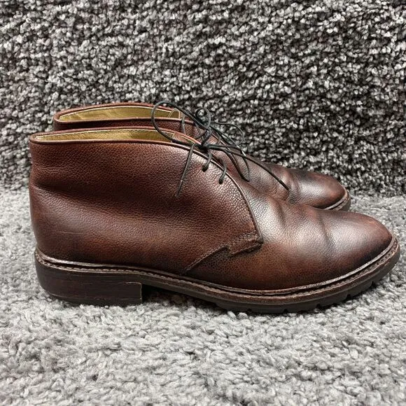 Frye Men's Boots Shoes Ankle Chukka Brown Leather 3481116 Size 10.5 D Lace Up
