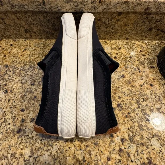 Frye Men's Ludlow Canvas Slip-on Sneakers Boat Shoes Size 10.5