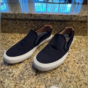 Frye Men's Ludlow Canvas Slip-on Sneakers Boat Shoes Size 10.5