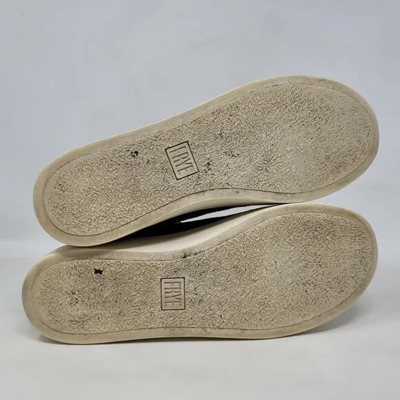 Frye Sneakers Womens 6.5M Gray Suede Lena Zip High Top Shoes Booties