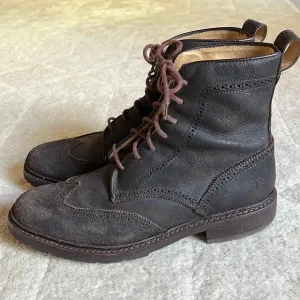 Frye Wingtip Boots