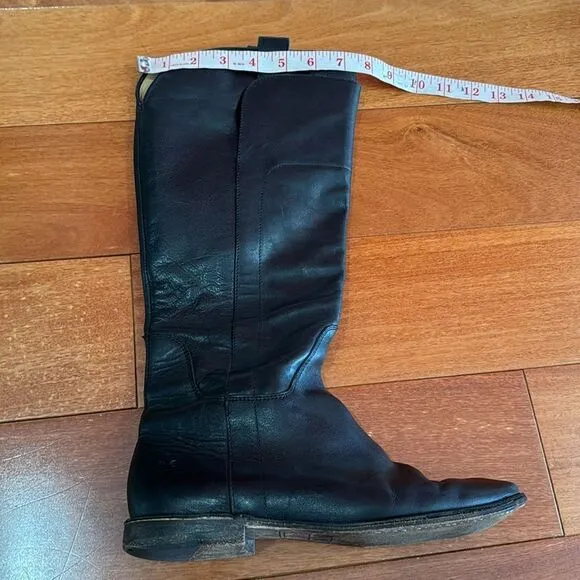 Frye Women's Paige Leather Tall Riding Boots, Size 7.5