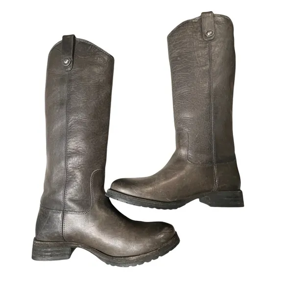 Frye Women's Shoes Frye Boots Melissa Button Lug Tall size 7B