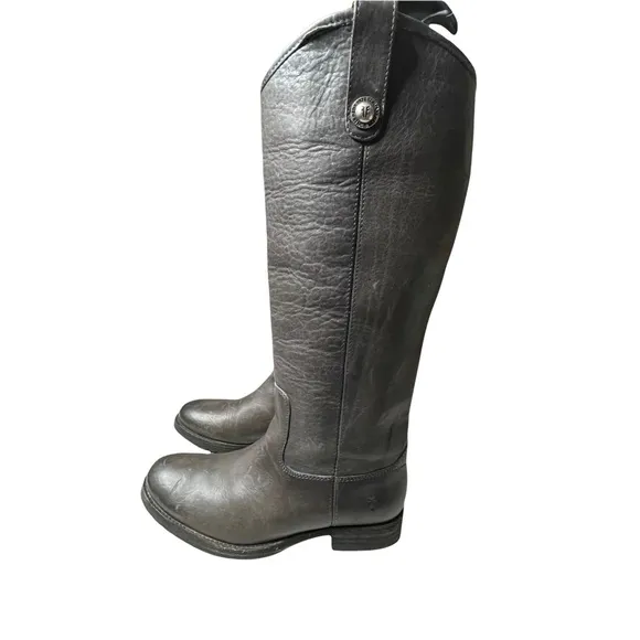 Frye Women's Shoes Frye Boots Melissa Button Lug Tall size 7B