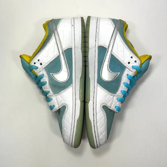 FTC x Nike SB Dunk Low ‘Lagoon Pulse’ (DH7687 400) Shoes Size: 8.5 M