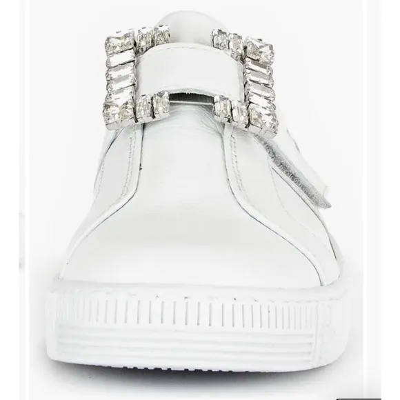 Gabor Leather Platform Sneakers in White Size 5 / Néw No Box