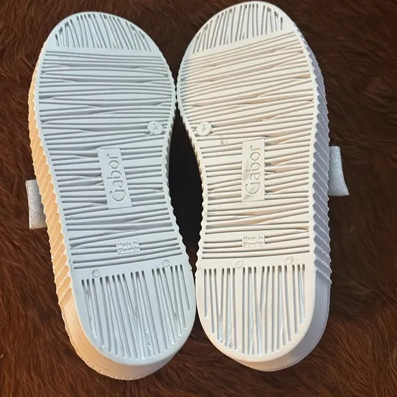 Gabor Leather Platform Sneakers in White Size 5 / Néw No Box
