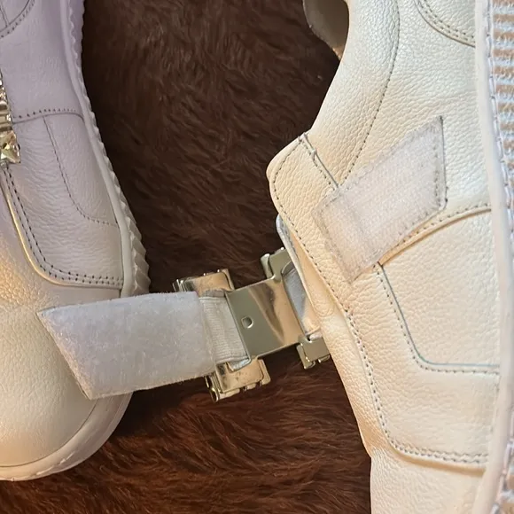 Gabor Leather Platform Sneakers in White Size 5 / Néw No Box