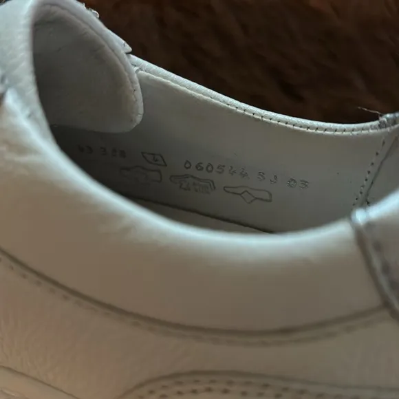 Gabor Leather Platform Sneakers in White Size 5 / Néw No Box