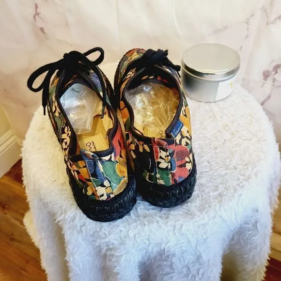 Gaimo made in Spain designer platform espadrilles sneaker