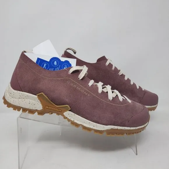 Garmont Hiking Shoes Womens 9 Grape Tikal Trail Outdoor Spell Out Logo Sneakers