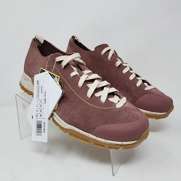 Garmont Hiking Shoes Womens 9 Grape Tikal Trail Outdoor Spell Out Logo Sneakers