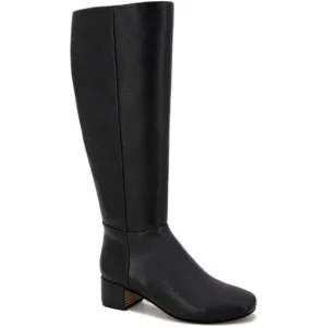 Gentle Souls by Kenneth Cole Ella Women's Black Knee High Leather Boots 7 / 37.5