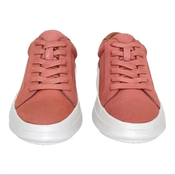 Gentle Souls by Kenneth Cole Rosette Pink Leather Womens Sneakers