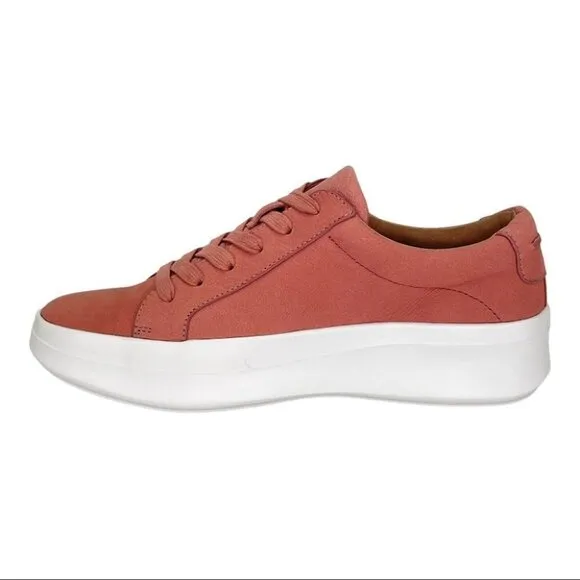 Gentle Souls by Kenneth Cole Rosette Pink Leather Womens Sneakers