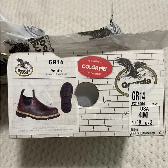Georgia boots Romeo toddler slip on shoes