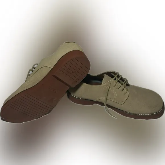 G.H. Bass Elroy Men’s Tan Suede Oxford Lace Up size 12