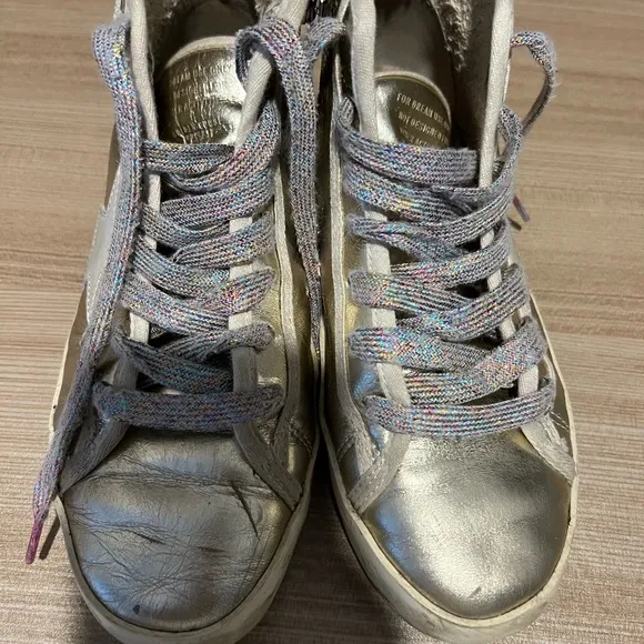 Girls Golden Goose high tops