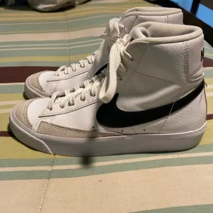 Girl’s Leather High Tops by Nike Brand. EUC!