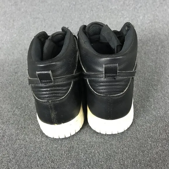 Girl's Size 5.5 Y Nike Dunk High GS Black High Tops Sneakers