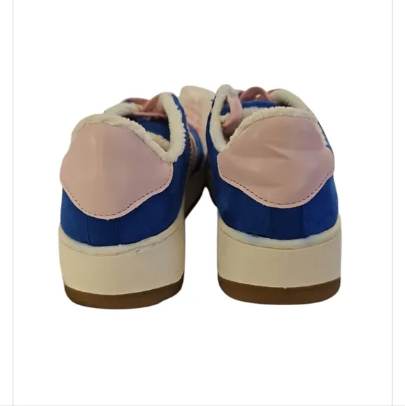 GIRLS' STEVE MADDEN KID JFIELD PLATFORM SNEAKERS Sz 4 NWT