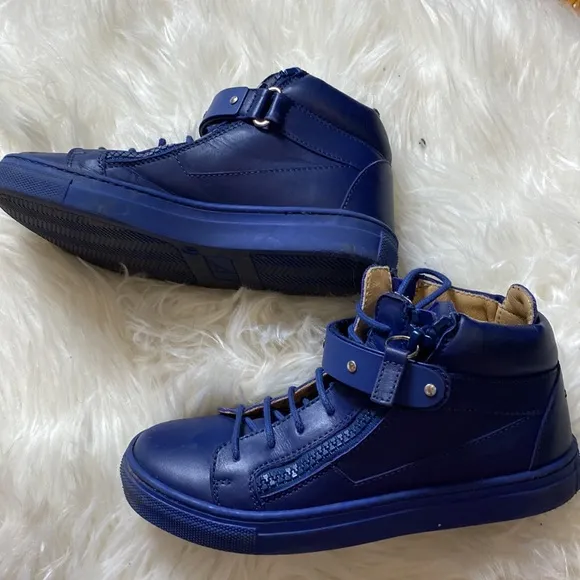 GIUSEPPE ZANOTTI Velcro Sneakers Kids