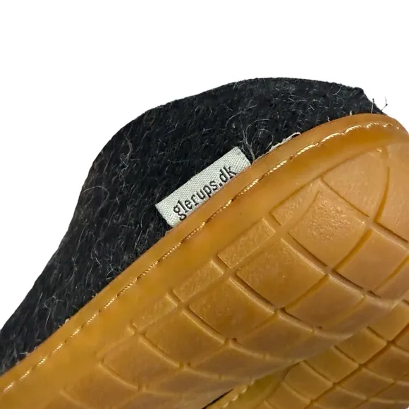 Glerups Felted Wool Slip On Unisex Slipper Shoes