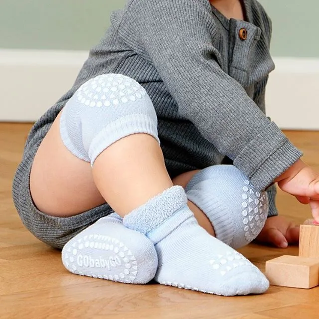 GOBABYGO Non-Slip Socks Sky Blue