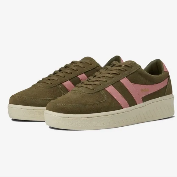 Gola Grandslam Suede Platform Sneakers