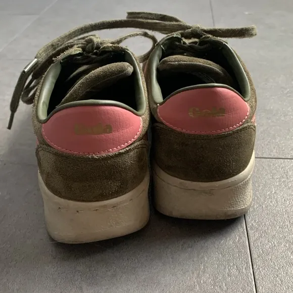 Gola Grandslam Suede Platform Sneakers