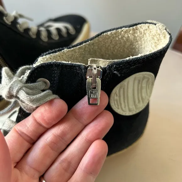 Golden Goose black Francy high top sneakers