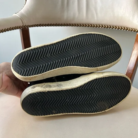 Golden Goose black Francy high top sneakers
