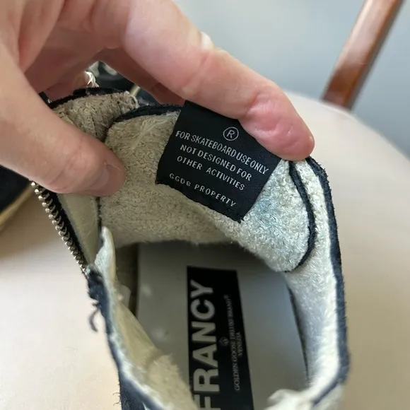 Golden Goose black Francy high top sneakers