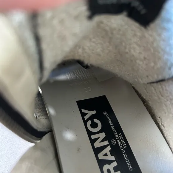 Golden Goose black Francy high top sneakers