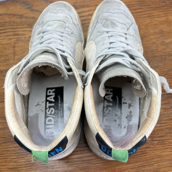 GOLDEN GOOSE GGDB MID/STAR Size 37 • Mid High Top Sneakers.