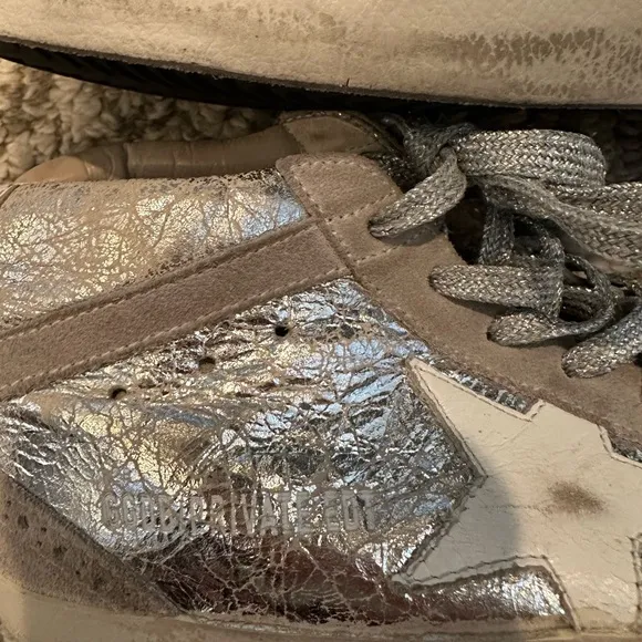 Golden Goose Silver Women's Sneakers