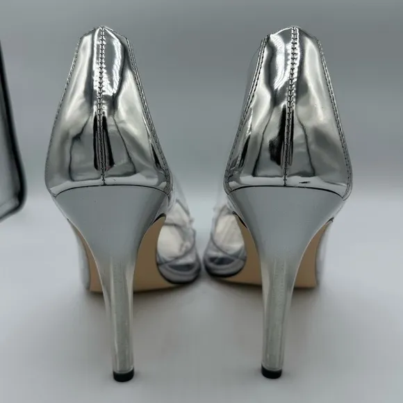 GOOD AMERICAN Cinderella EMBELLISHED women’s size 13 stiletto heels NIB