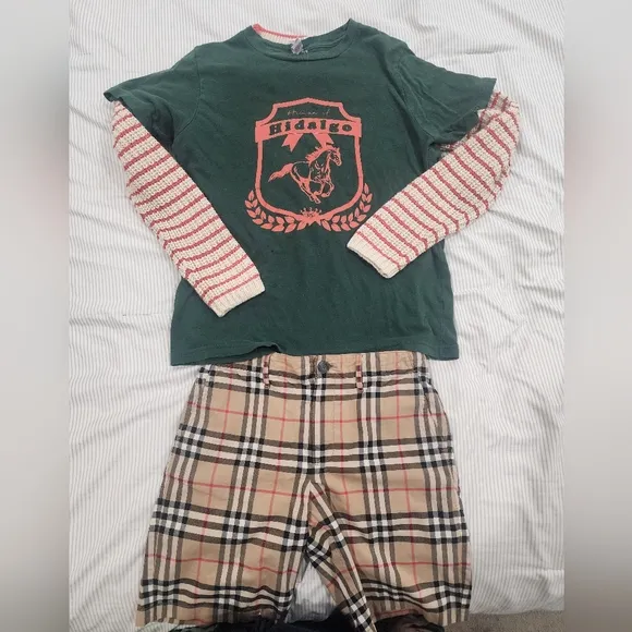Green Graphic Kids T-Shirt