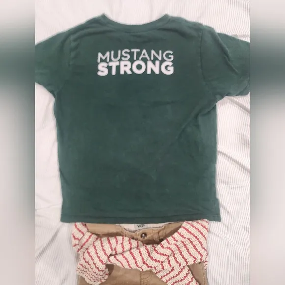Green Graphic Kids T-Shirt