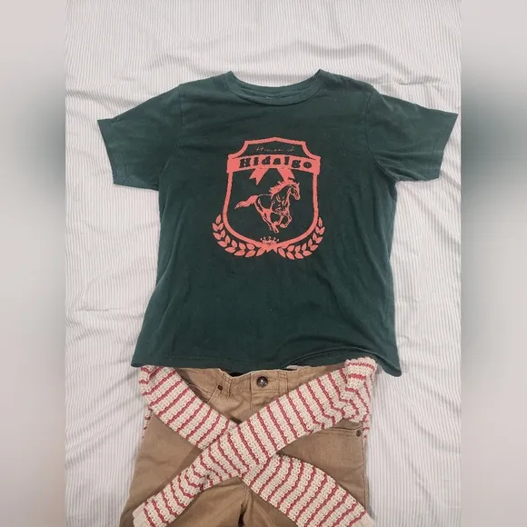 Green Graphic Kids T-Shirt