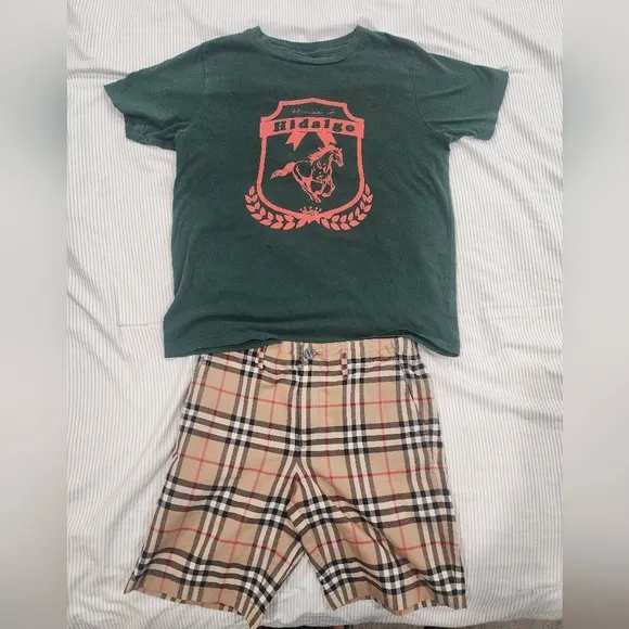 Green Graphic Kids T-Shirt