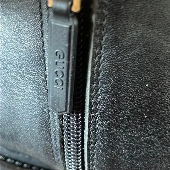 Gucci Black Leather Women's Boots